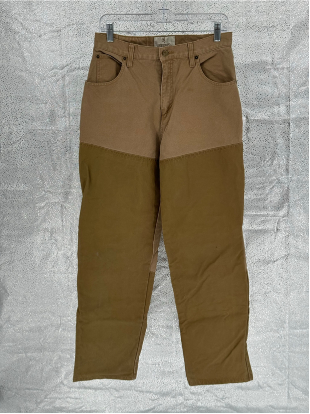 Women's Browning Straight Leg Pants Size M Brown Tan